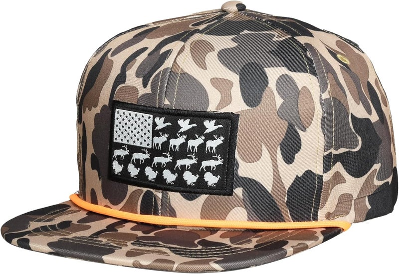 EDTREK Elite Youth Country Hat for Big Kids - Boys Snapback Hat with Flat Brim - Image 1